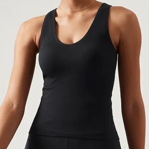 Athleta | Size Small | Aurora Seamless Ribbed Tank – Black
